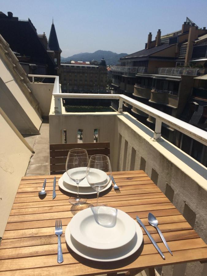 Decor En Gros Con Vistas Al Rio Apartman San Sebastián Kültér fotó